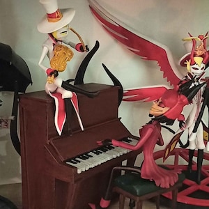 Lucifer Alastor Radioapple Hazbin Hotel Figurine