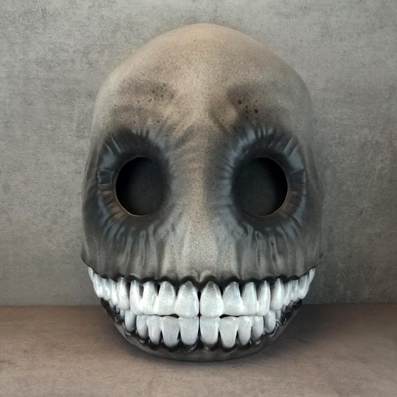 QCCX Máscaras de Halloween para adultos, máscara de demonios sonrientes aterradores, máscara de zombi de Halloween, máscaras de cosplay de gritos QCCX Máscaras de Halloween para adultos, máscara de demonios sonrientes aterradores, máscara de zombi de Halloween, máscaras de cosplay de gritos