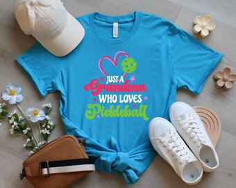Grandma Pickleball T-shirt: grappig sportshirt met print
