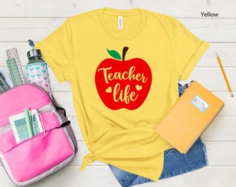 Teacher Life T-Shirt: Funny Classroom Humor Tee