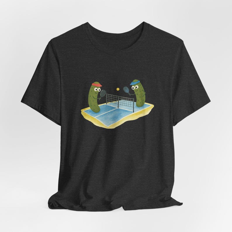 Pickleball T-Shirt, Unisex Jersey Tee for Team Sports, Park Games TShirt, XS-5XL image 7