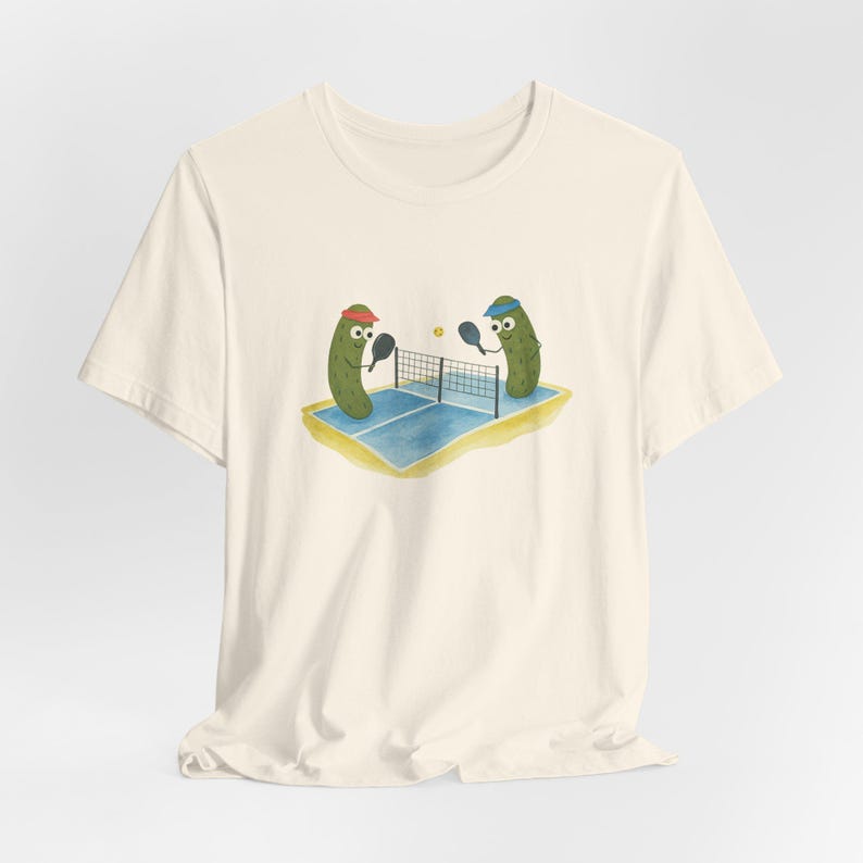 Pickleball T-Shirt, Unisex Jersey Tee for Team Sports, Park Games TShirt, XS-5XL image 4