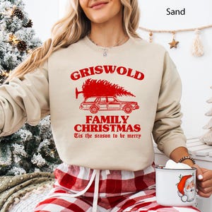Griswold Family Christmas Sweatshirt | holiday t-shirt, xmas sweater, gift tee for her or him, festive work party tshirt