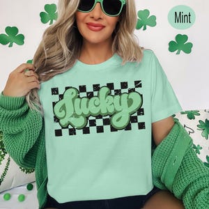 Lucky Retro Irish T-Shirt | St. Patrick's Day Graphic Tee