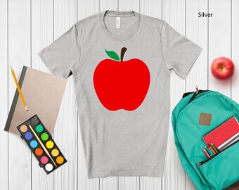 Apple Graphic T-Shirt: Funny Teacher Unisex Tee