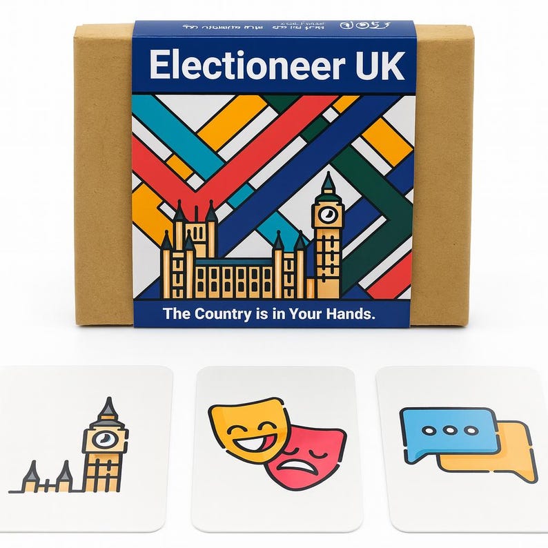 Electioneer UK - The Card Game To Win Control Of The Mother Of Parliaments image 1