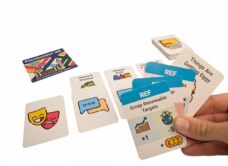 Electioneer UK - The Card Game To Win Control Of The Mother Of Parliaments image 8