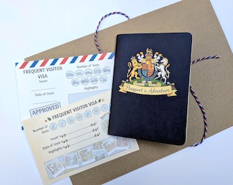 Hand-Sewn Children's Adventure Passport