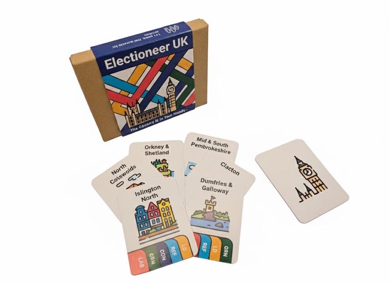 Electioneer UK - The Card Game To Win Control Of The Mother Of Parliaments image 4