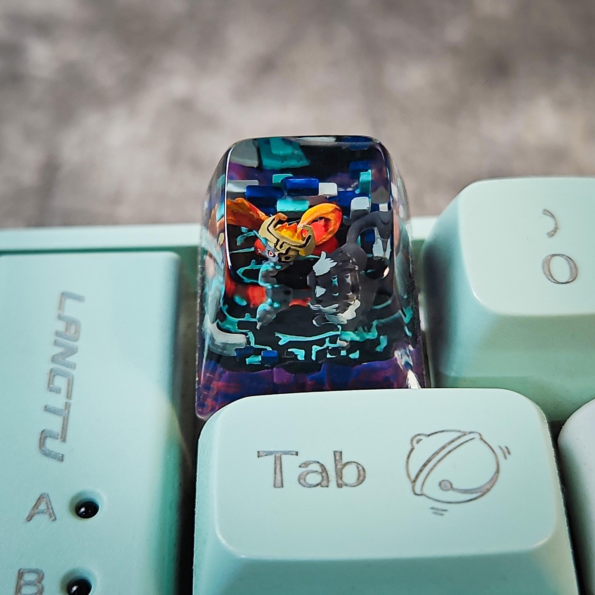 Game Character Keycap, Epoxy Resin Artisan Keycap, Custom Keycap ...