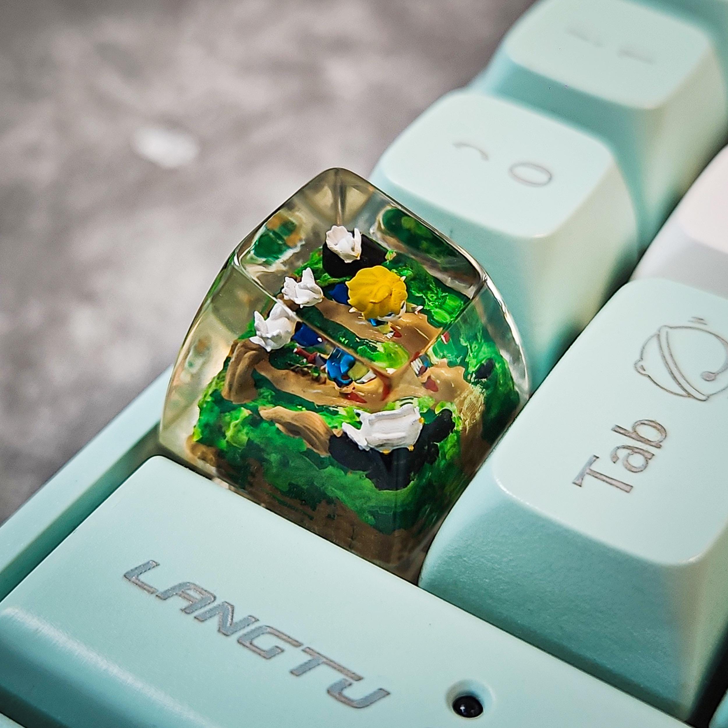 Game Character Keycap, Epoxy Resin Artisan Keycap, Custom Keycap ...