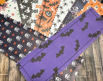 Halloween/Horror/Spooky Themed Fabric Bookmarks