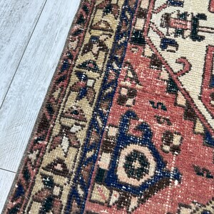 3x10 Handcrafted Turkish Runner Rug, Handmade Runner Rug, Puffy Turkish Runner Rug For Hallway, 3x10 Feet Rug, Long Hallway Rug, 3.2x10.2 ft image 6