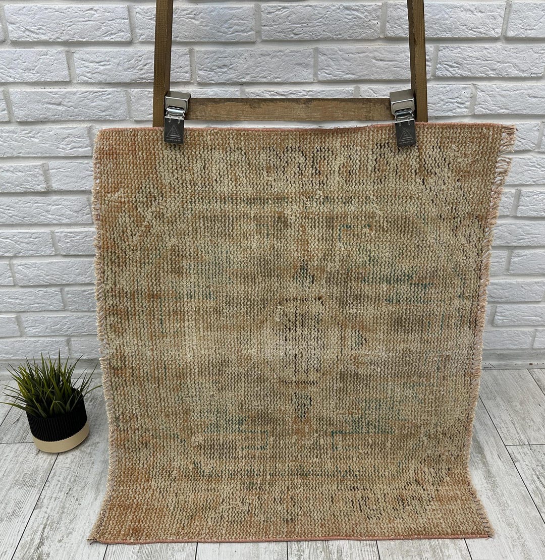 2x2 Small Door Mat, Anatolian Rug, 2x2 Mini Rg, 2x2 Small Rug, Turkish ...