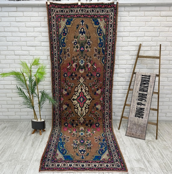 3x2m Teppichläufer, Breiter Läufer, Teppichläufer, Kelim Teppich Läufer, Kelim Teppich Läufer, Kelimteppich, 100x250, Handgemachter Teppich Läufer