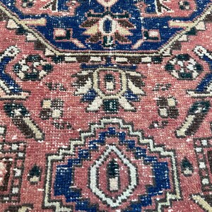 3x10 Handcrafted Turkish Runner Rug, Handmade Runner Rug, Puffy Turkish Runner Rug For Hallway, 3x10 Feet Rug, Long Hallway Rug, 3.2x10.2 ft image 8