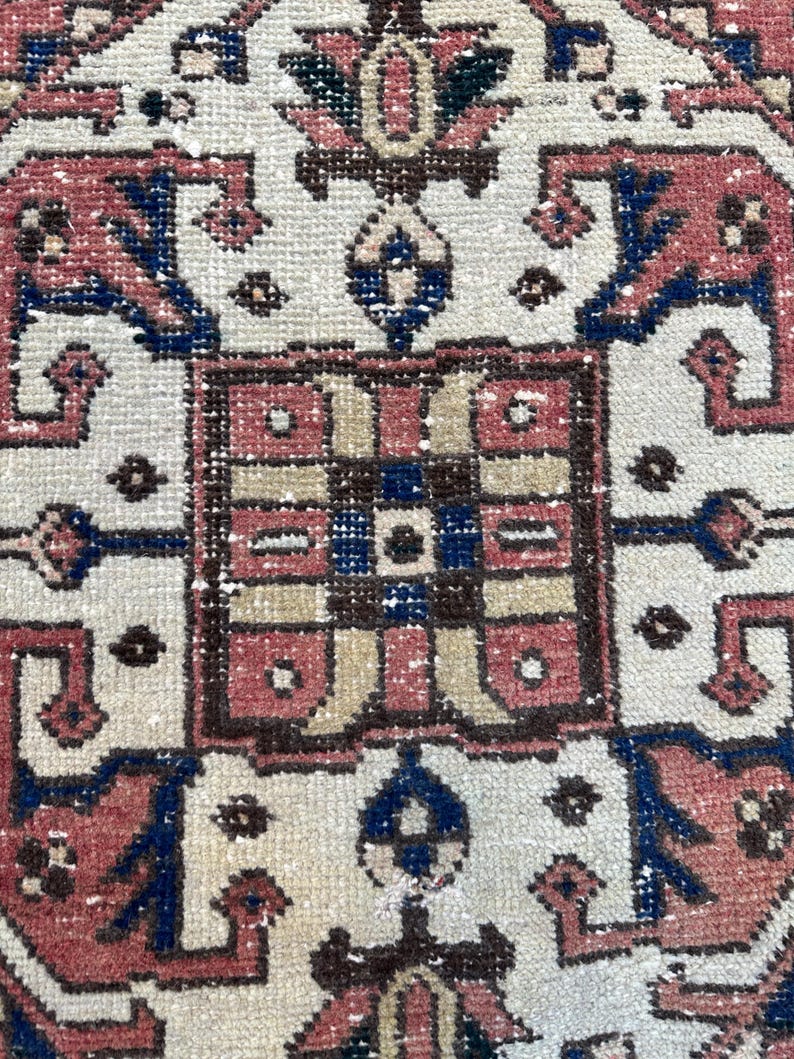 3x10 Handcrafted Turkish Runner Rug, Handmade Runner Rug, Puffy Turkish Runner Rug For Hallway, 3x10 Feet Rug, Long Hallway Rug, 3.2x10.2 ft image 7