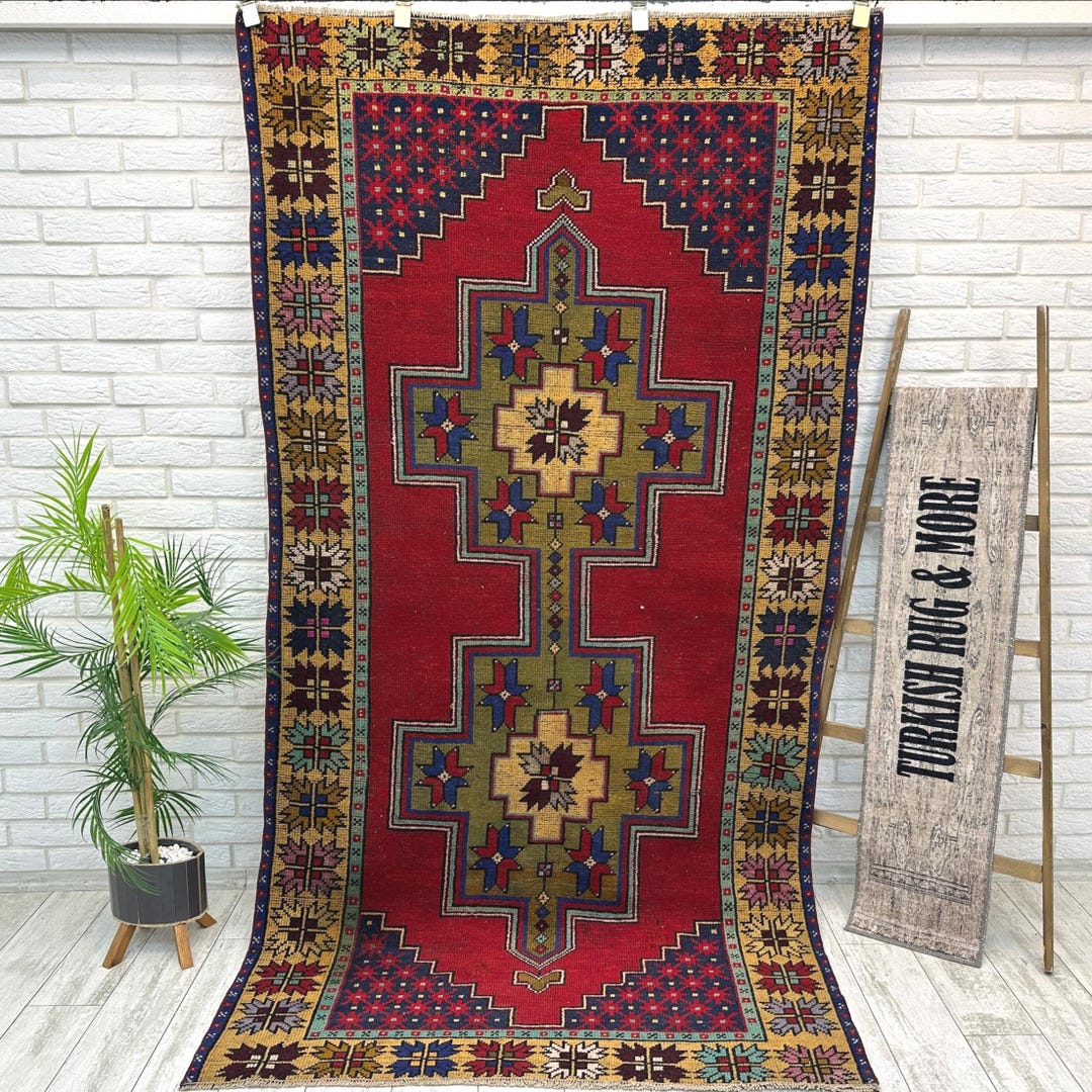 4x8 Inch Rug 4x8 Turkish Brown Rug, 4x8 Handmade Area Rug, 4x8 Turkish Oushak Rug ...