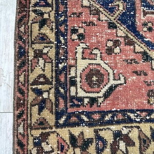 3x10 Handcrafted Turkish Runner Rug, Handmade Runner Rug, Puffy Turkish Runner Rug For Hallway, 3x10 Feet Rug, Long Hallway Rug, 3.2x10.2 ft image 3