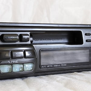 Alpine vintage radio - Etsy 日本