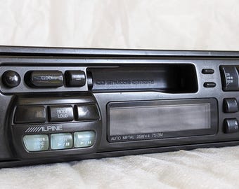 Oldschool Alpine 7513M Car Cassette Receiver - Made in Japan