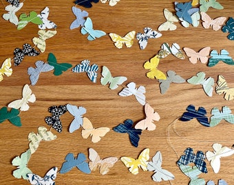 Butterfly Paper Garland | Birthday Party Decoration | Butterfly Theme Party | Summer Party Decoration