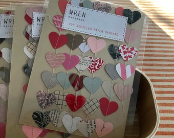 With Love Paper Garland
