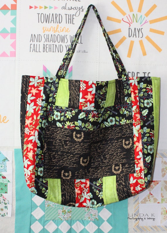 big quilted bag