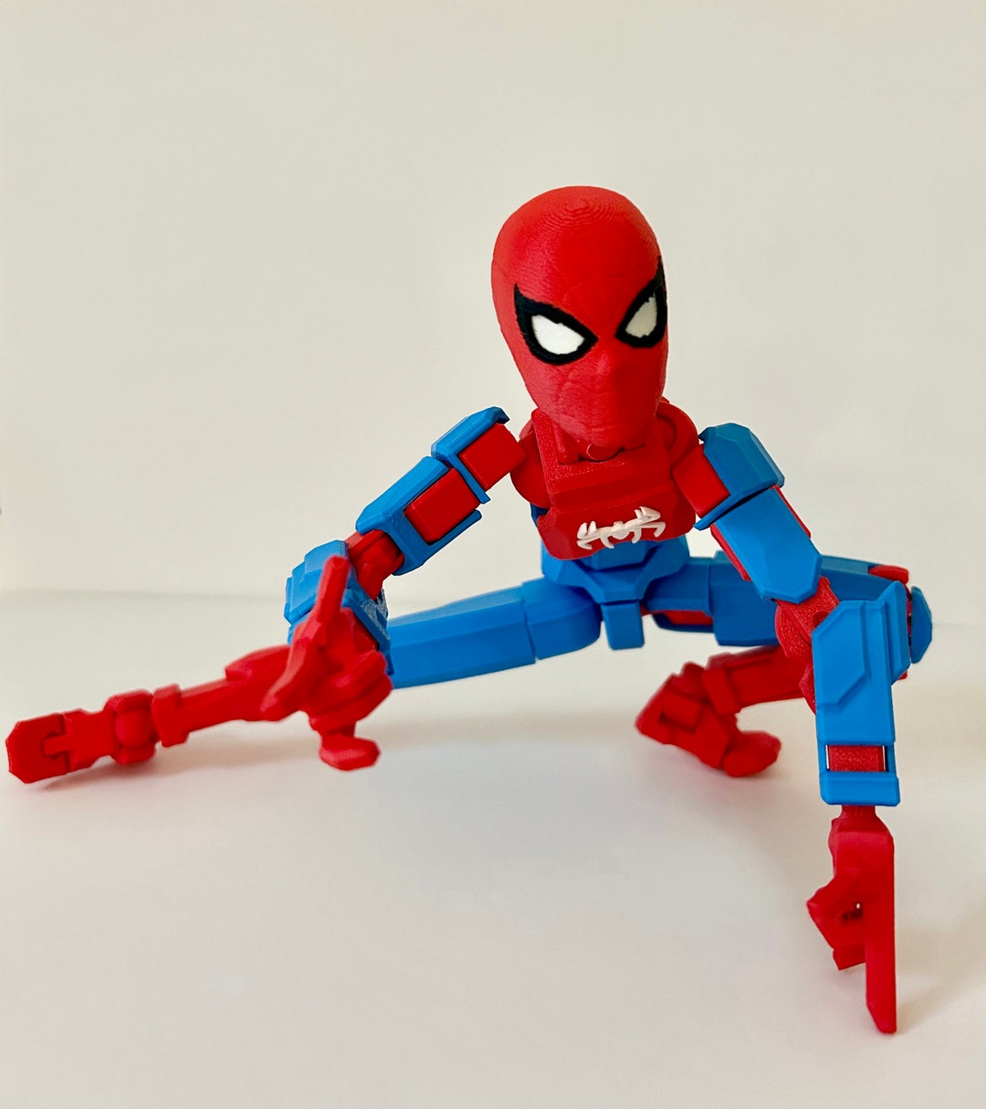 3D Printed Spiderman Articulated Toy 27 Cm - Etsy