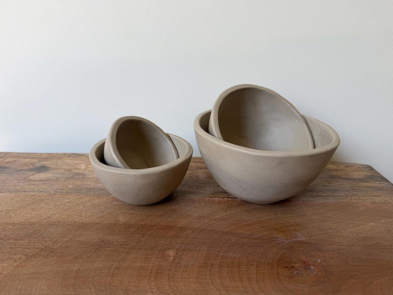 Printable Nesting Bowls Pottery Template | Slab Ceramic Pattern (Digital Download) image 3