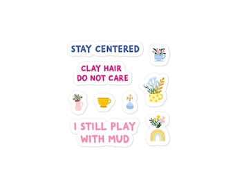 Pottery Stickers