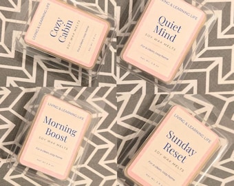 Natural Wax Melts – Clean Home Fragrance – Non-Toxic – Small Batch