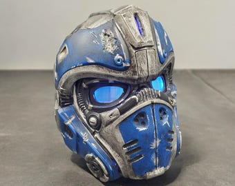Wearable Clayton Carmine Helmet 1:1 Cosplay Item
