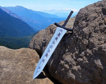 Darkmoon Greatsword Elden Ring Cosplay Item 1:1 Real Life Size Replica For Convention or Display 120 cm