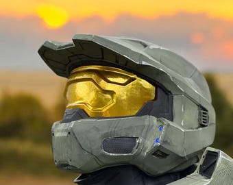 Halo Infinite マスターチーフヘルメット 着用可能なフルサイズ