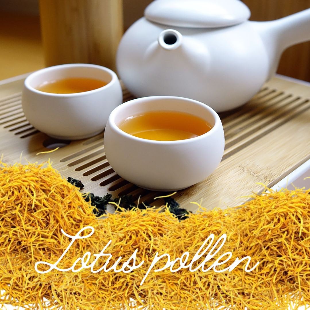 Pollen Tea Dried Lotus Pollen.natural Lotus Pollen.herbal Lotus Tea.organic Herbal ...