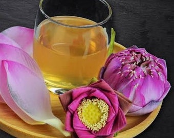 Lotus Tea.Thai Lotus Tea.Lotus Flower Tea.Herbal Lotus Tea.Exotic Tea.Floral Tea.Lotus Petal Tea.Organic Lotus Tea.Royal Lotus Tea.FlowerTea