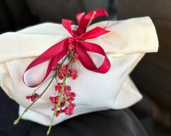 Cotton Drawstring Bag – Eco Friendly Reusable Pouch for Gifts or Storage