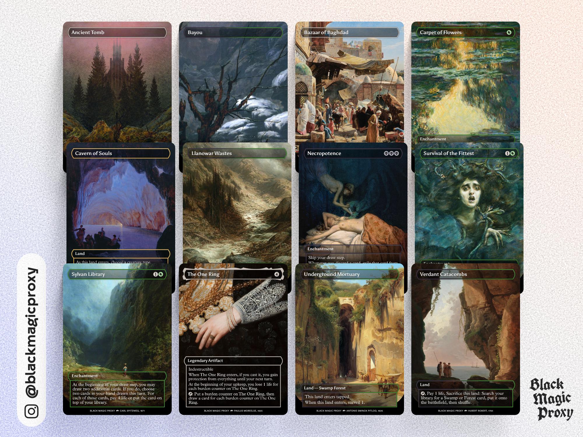 Gitrog Monster MTG Proxy Commander Deck — 100+ Classical Art