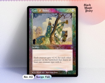 Carta proxy Foil Stemma MTG — Carta di prova di arte classica