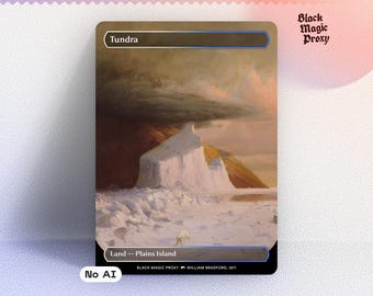 Tundra Dual Land Alternate Art MTG Proxy - Etsy