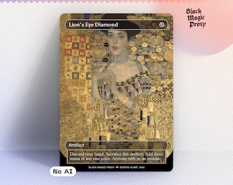 Lion's Eye Diamond (custom Card Alternate Art) - Etsy