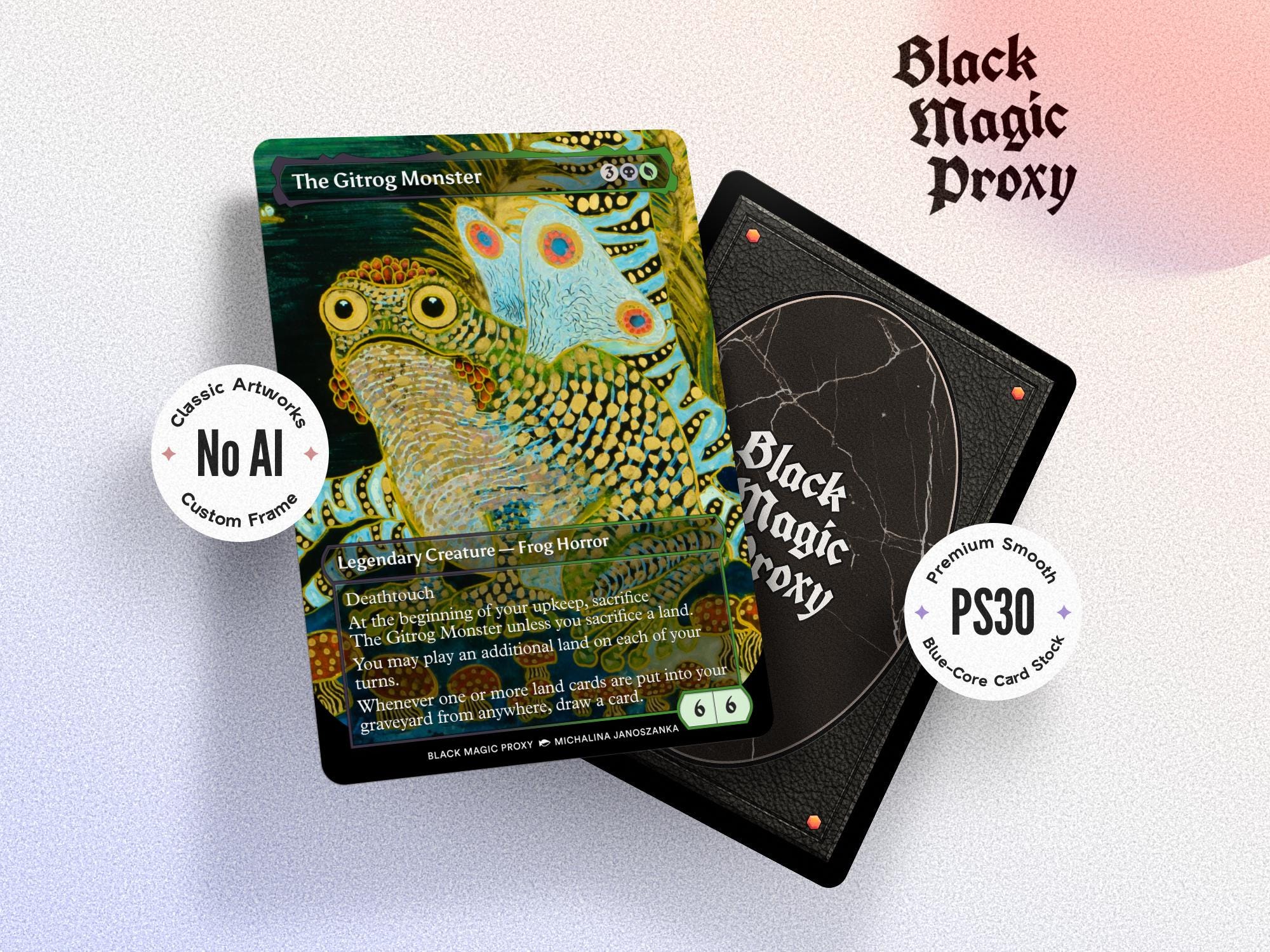Gitrog Monster MTG Proxy Commander Deck — 100+ Classical Art