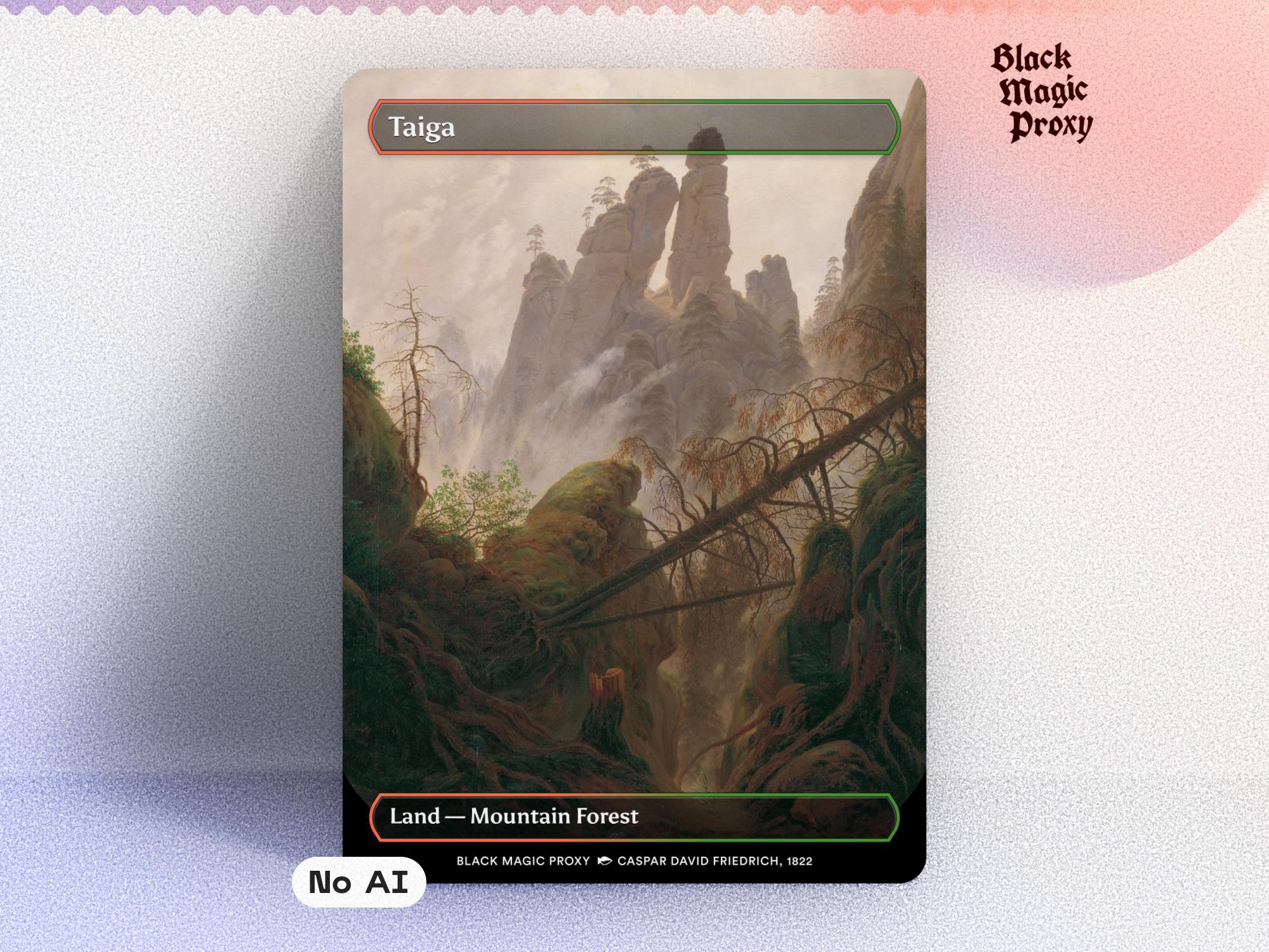 Mtg Taiga - Etsy