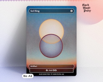 Sol Ring Proxy MTG — Classical Art Playtest Card