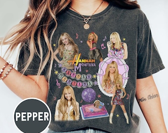 Coquette Bows Disney Channel Hannah Montana Shirt, Disney Hannah Montana Music Logo Tee, Girl Trip Outfits, The Other Side of Me, WDW Shirts