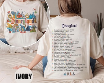Disneyland Resort Shirt, Vintage Disneyland Resort Comfort Colors Shirt Disneyland Est 1955 Shirt, Disneyland California, Disneyland Parks