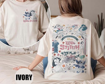 Retro Disney Lilo & Stitch Aloha Hawaii Shirt, Disney Stitch Shirt, Disneyland Shirt, Disney Trip Shirt, Disney Vacation Shirt, Summer Vibes