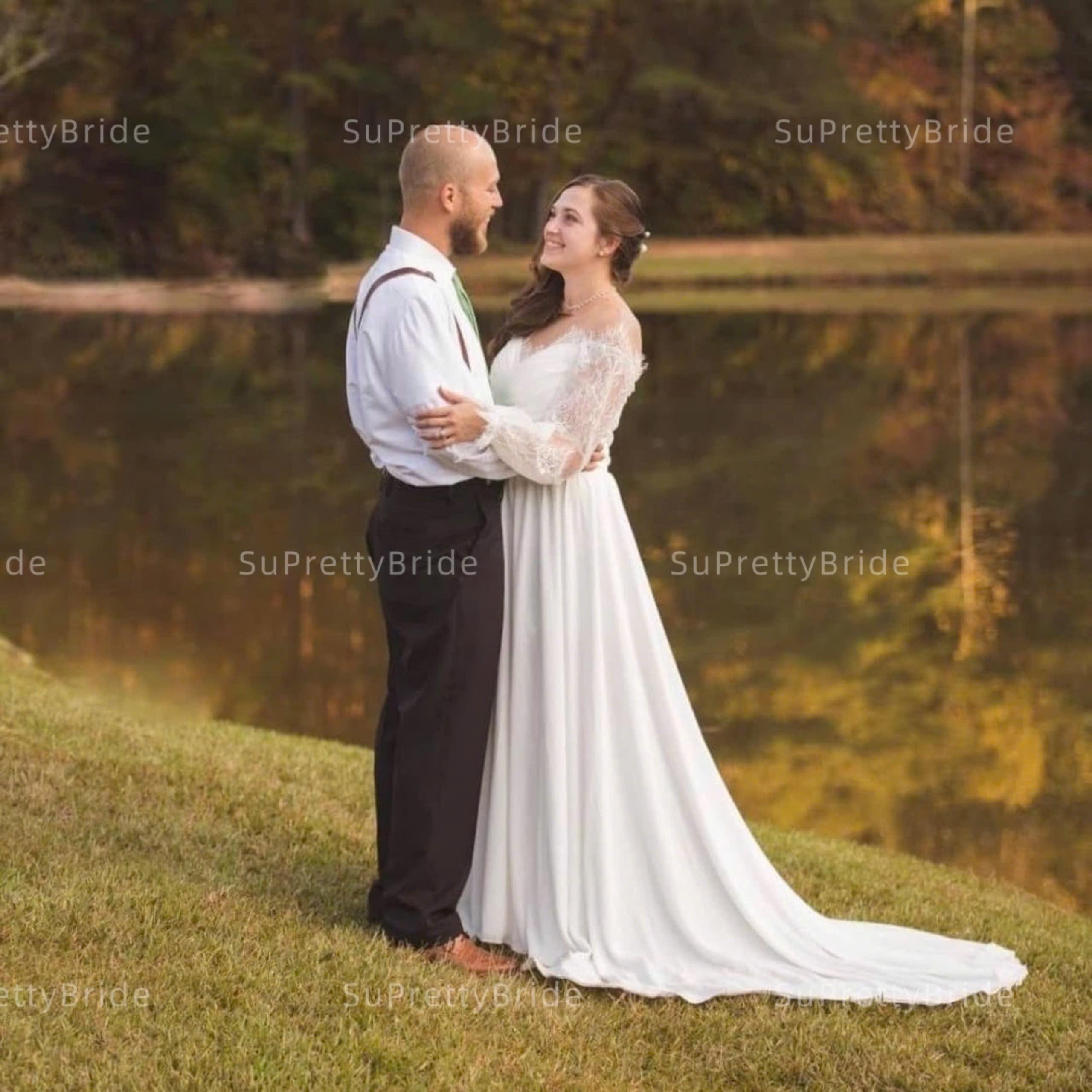 sachin and babi light blue dress Chiffon Wedding Dresses