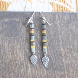 earrings, dangle earrings, trendy jewelry, boho jewelry, woven earrings, earrings, tila bead earrings, tila bar earrings, tila jewelry